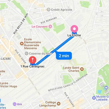 Апартаменты Gare Sncf Saint Charles, Center Марсель